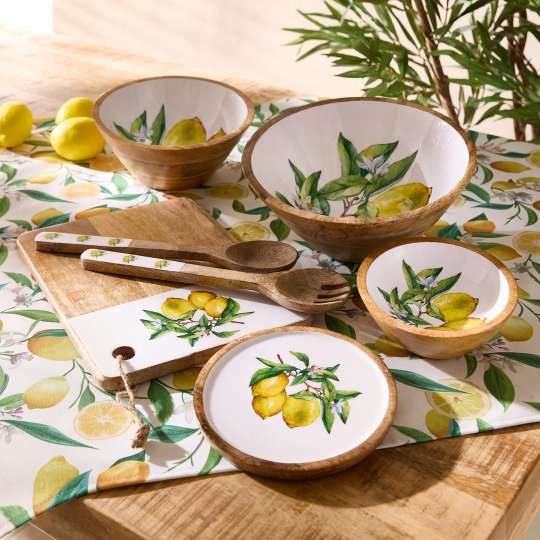 formano - Wecken Urlaubsgefühle: Tisch-Accessoires mit Zitronenmotiven