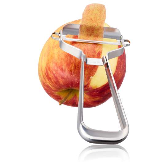 GEFU - Schale entfernt, Vitamine erhalten mit dem Sparschäler Y-PRO