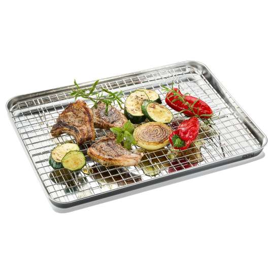 GEFU Backblech mit Abkühlgitter VARIADO 14766