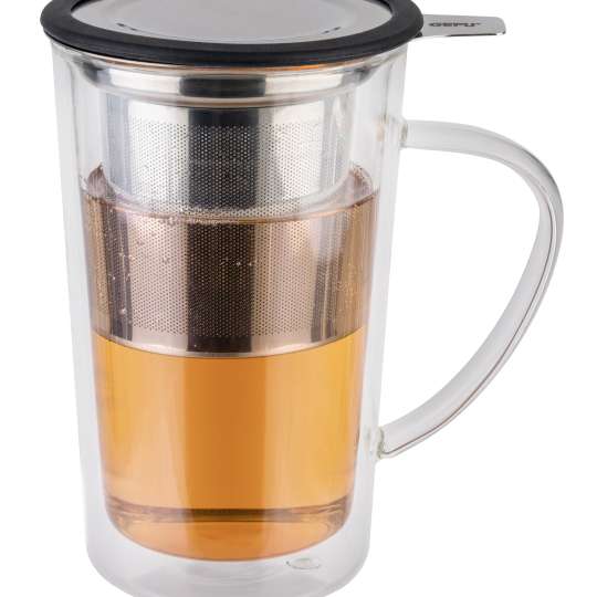 GEFU - Innen warm außen kalt: Teeglas MIRA aus Borosilikatglas