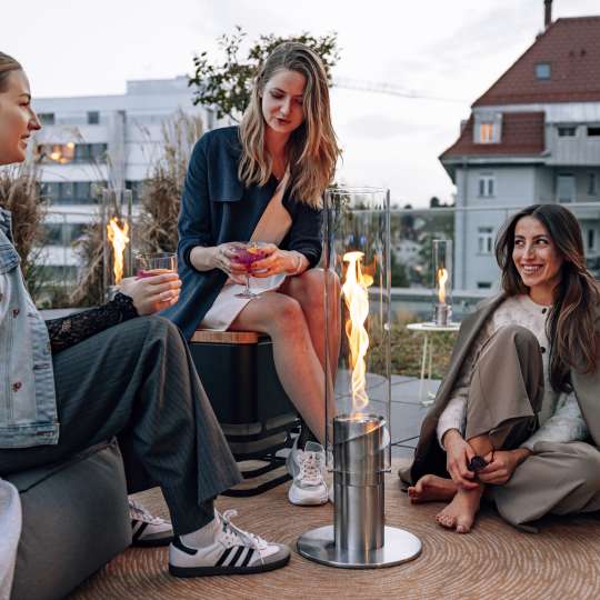höfats - Macht es draußen gemütlich: Tischfeuer SPIN 1500