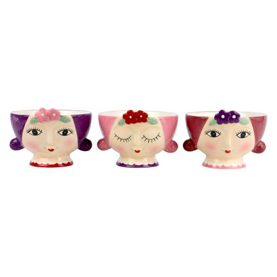 Hoff Interieur 6067 Schalen Lovely Ladies S/3