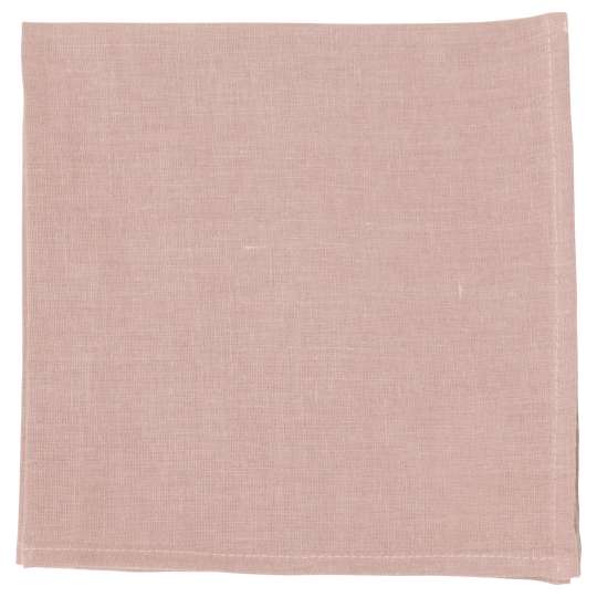 ihr Leinenserviette Terracotta pearl pink