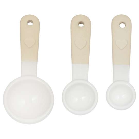 Mason Cash Rustic Charme Set aus drei Messlöffeln
