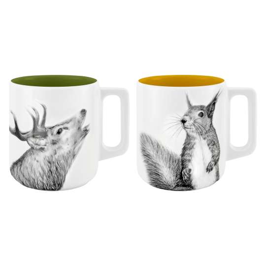 mittelpunkt. becher mit henkel 