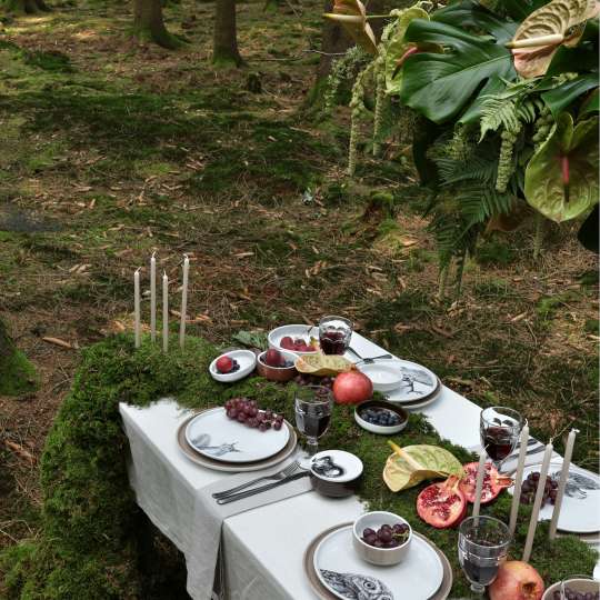 mittelpunkt. Wenn der Wald den Tisch deckt