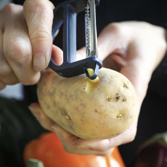 Opinel -T-DUO Schäler Blau Kartoffelaugen entfernen