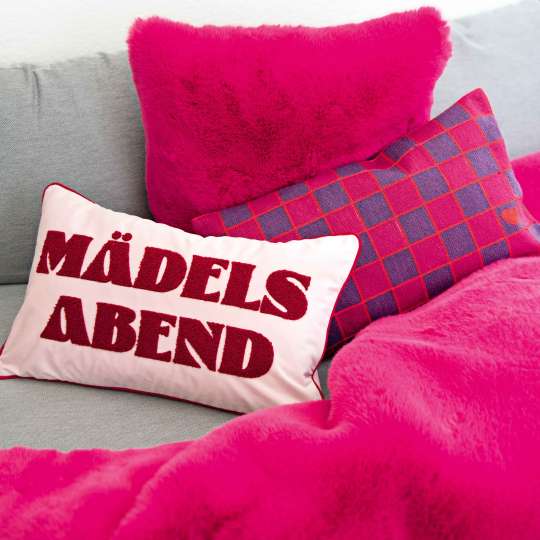 PAD Kissenhülle Letters Mädels Abend