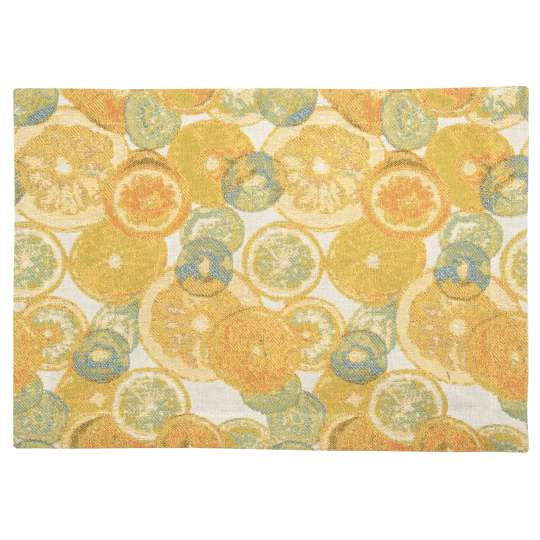 PAD Platzset Fruits 48x34 yellow