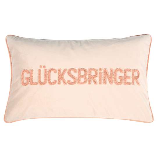 PAD Kissenhülle Letters Glücksbringer