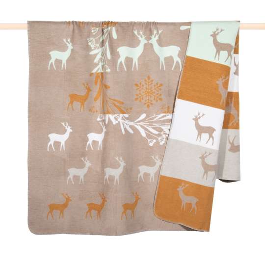 PAD Reindeer Decke taupe