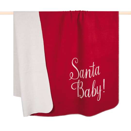 PAD Wohndecke Team Santa red