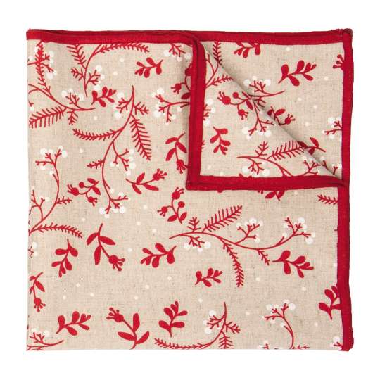 PAD Wonderland Serviette red