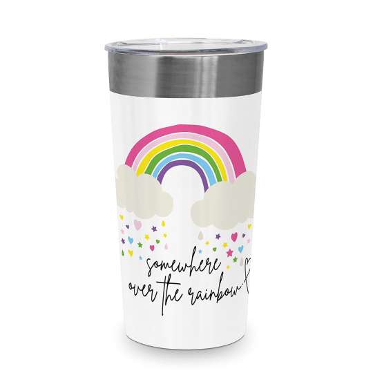 ppd 604369 Rainbow, Stainless Steel Travel Mug, 0,4l