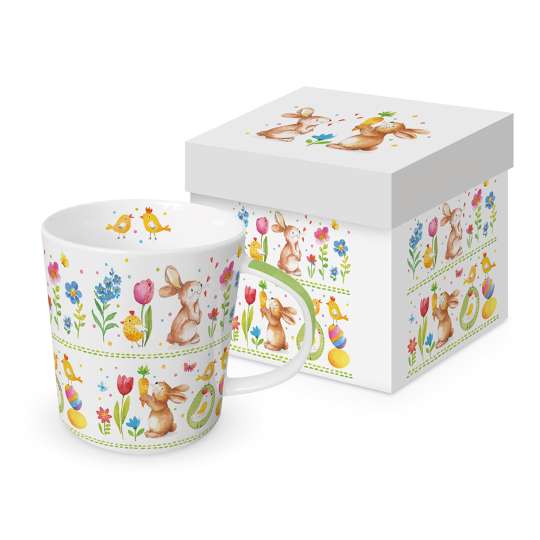 PPD - Rabbits at Work - Trend Mug in Geschenkbox, 035l