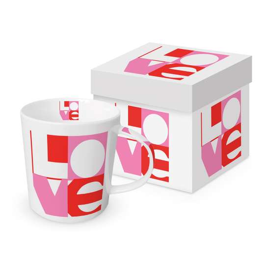 ppd - Love Graphic Trend Mug in Geschenkbox