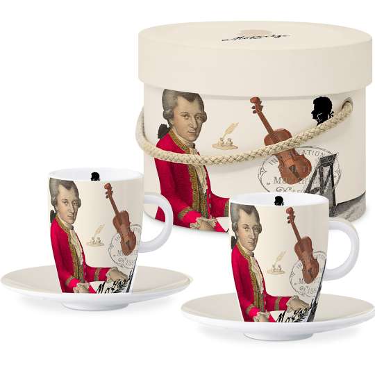 ppd - Mozarteum Espresso 2er Set in Geschenkbox