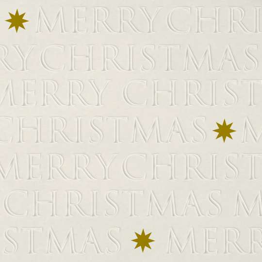 PPD Serviette Christmas Letters