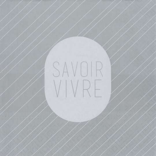 räder - Serviette Savoir Vivre, 33 x 33 cm