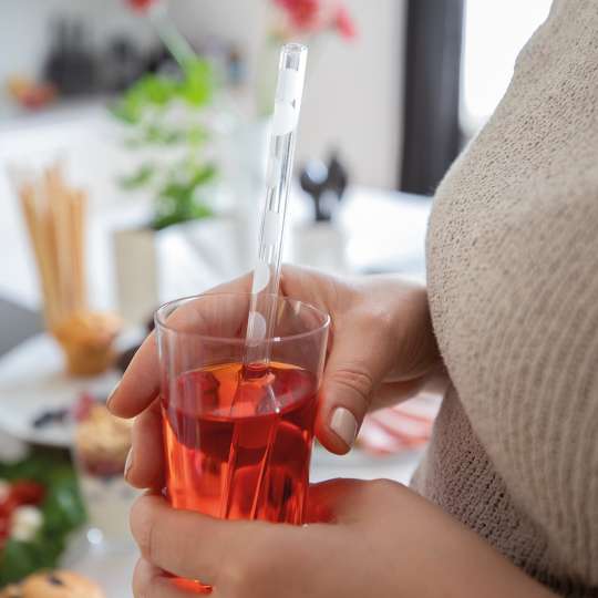 räder - Drink mit Glastrinkhalm