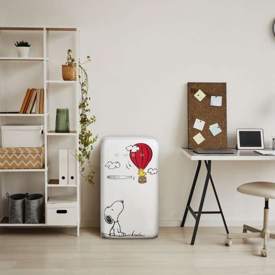 Smeg Retro-Kühlschrank FAB10 Snoopy