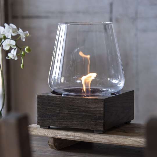 TENDERLAME Tischfeuer Poppy 17 Black Oak