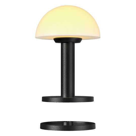 Villeroy & Boch 97072 wetterfeste LED Leuchte Bergamo Schwarz