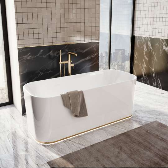 Villeroy & Boch freistehende Badewanne Finion