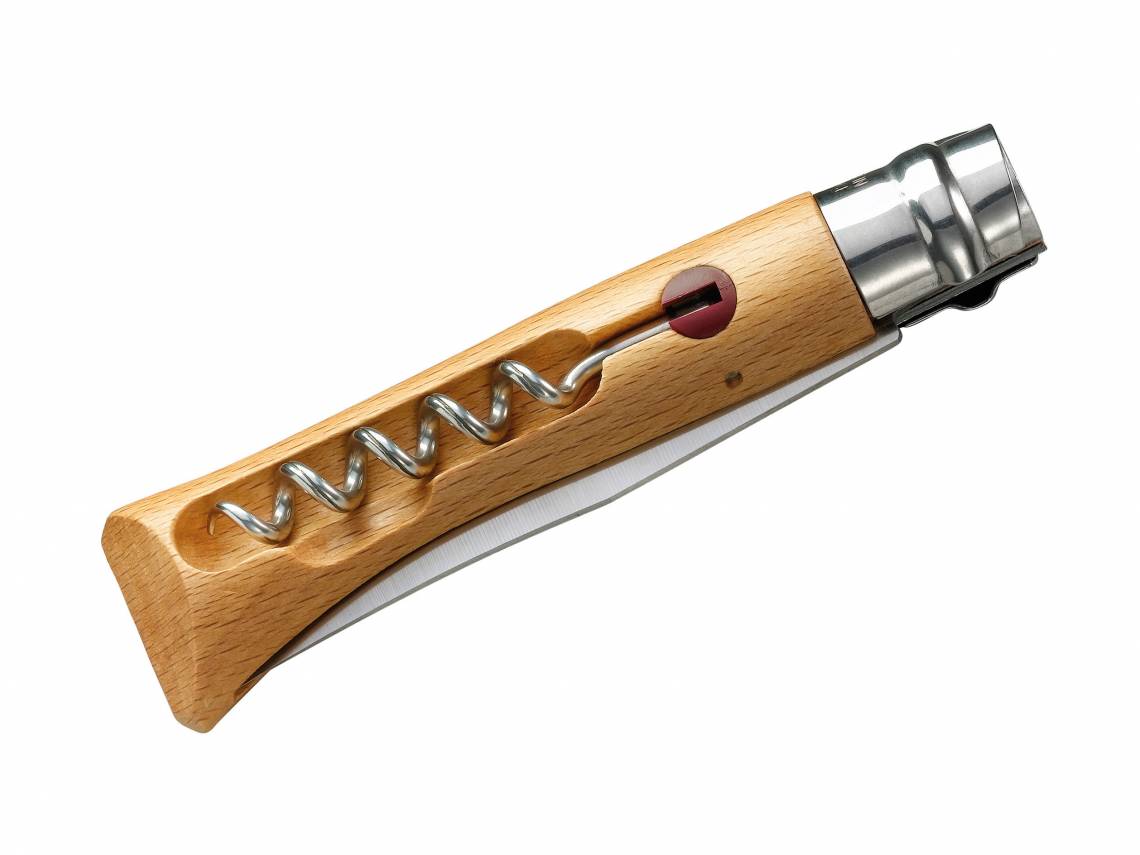 Opinel Messer No. 10 mit Korkenzieher, geschlossen