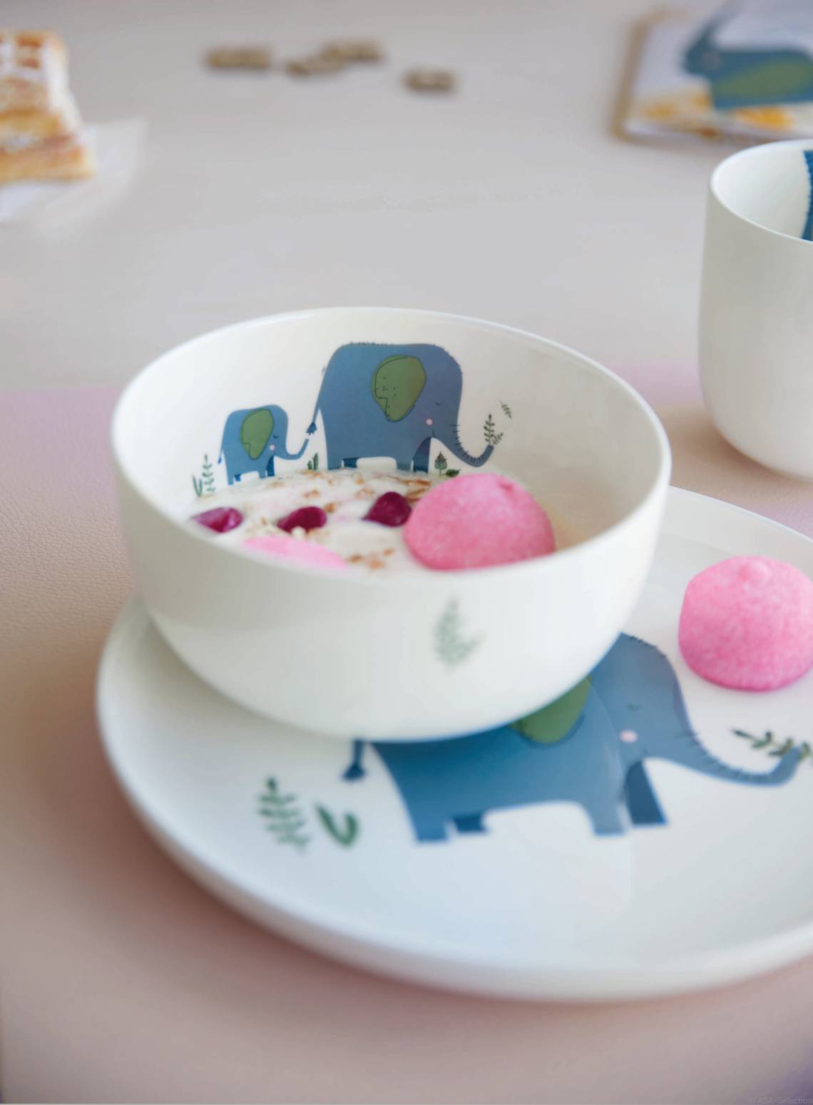 ASA Selection-Kindergeschirr-kids-schale-teller-emma-elefant
