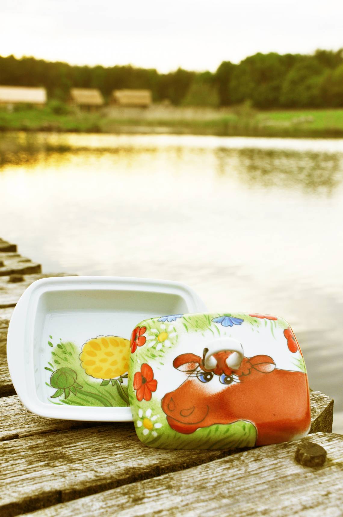 Schulz HOMEWEAR - alma die kuh - butterdose 3 von helina tilk milieu