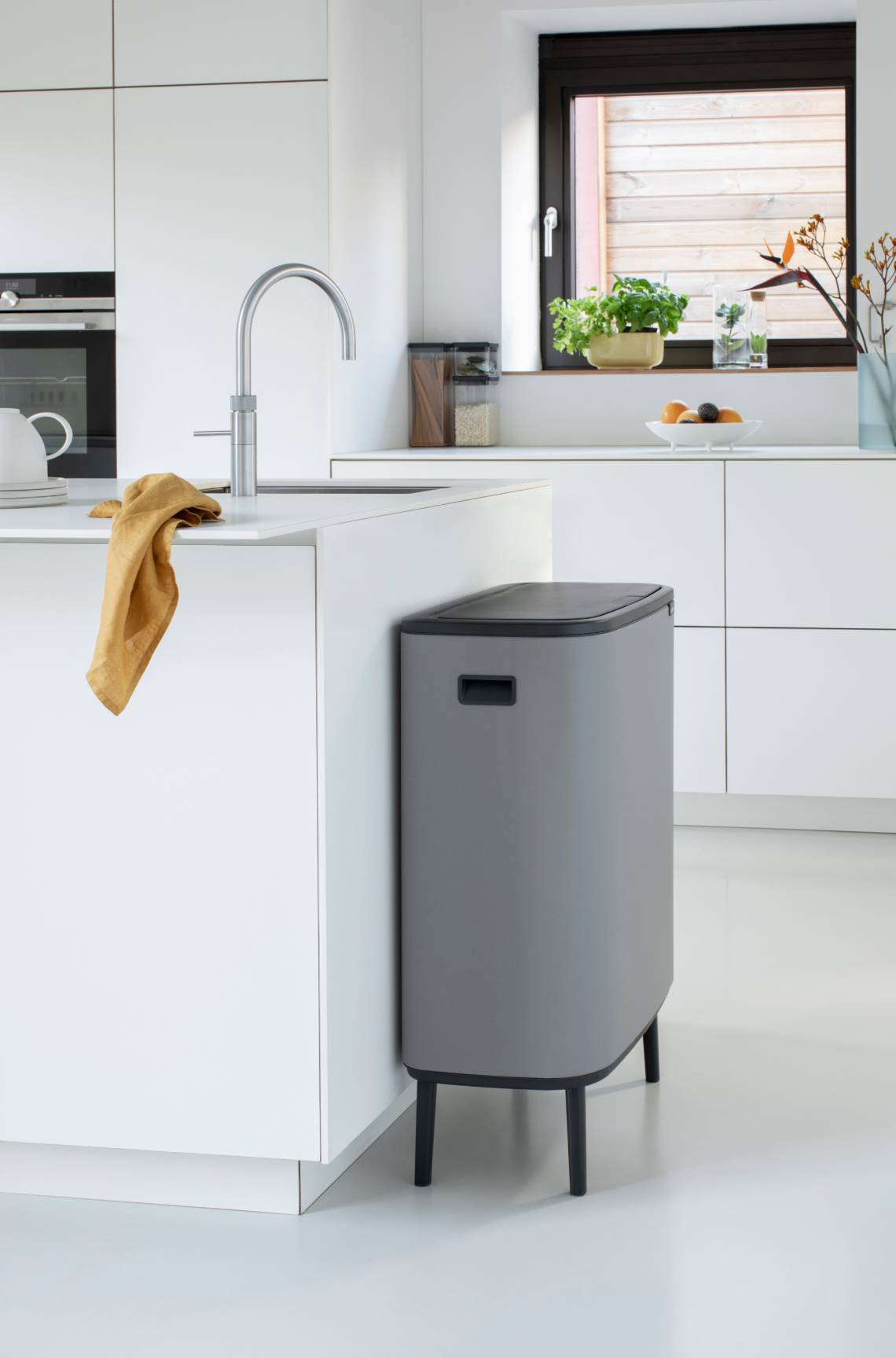 Mülleimer - Bo Touch Bin Hi 2x30L von BRABANTIA