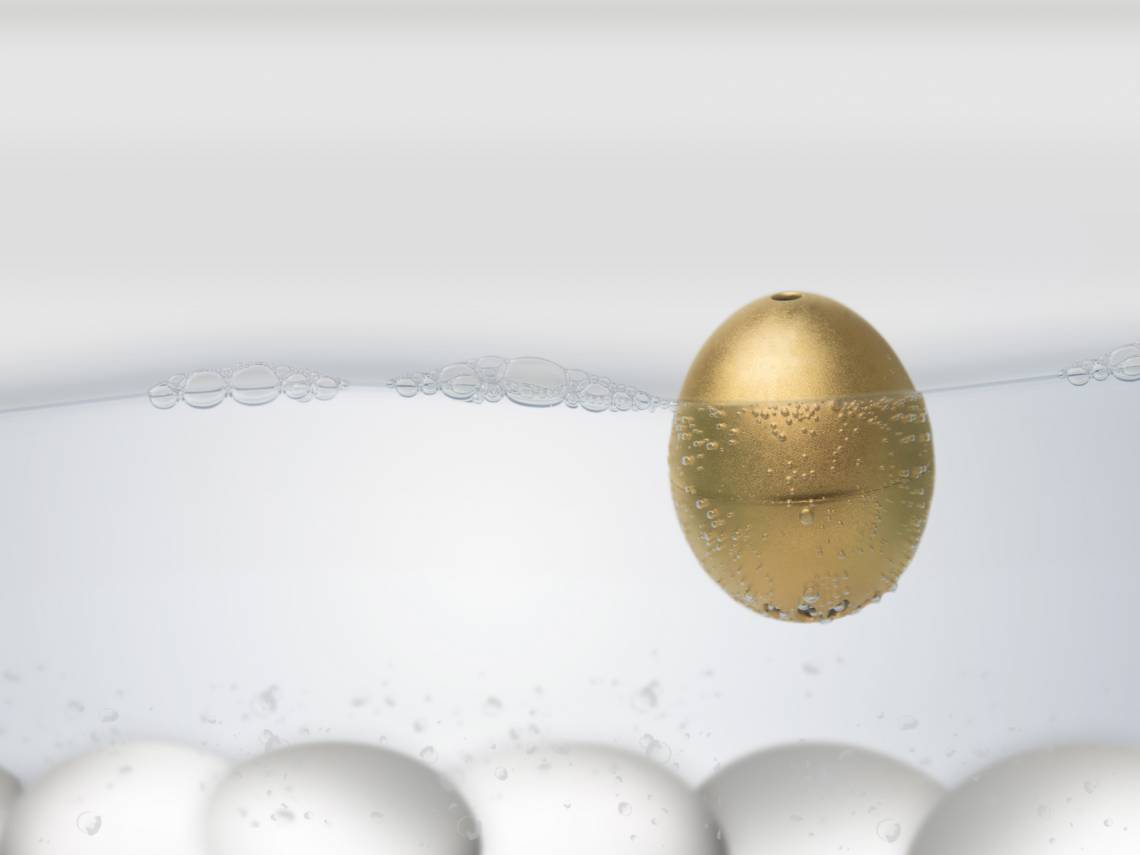 Braomstraim-PiepEi® Gold Eier kochen leicht gemacht