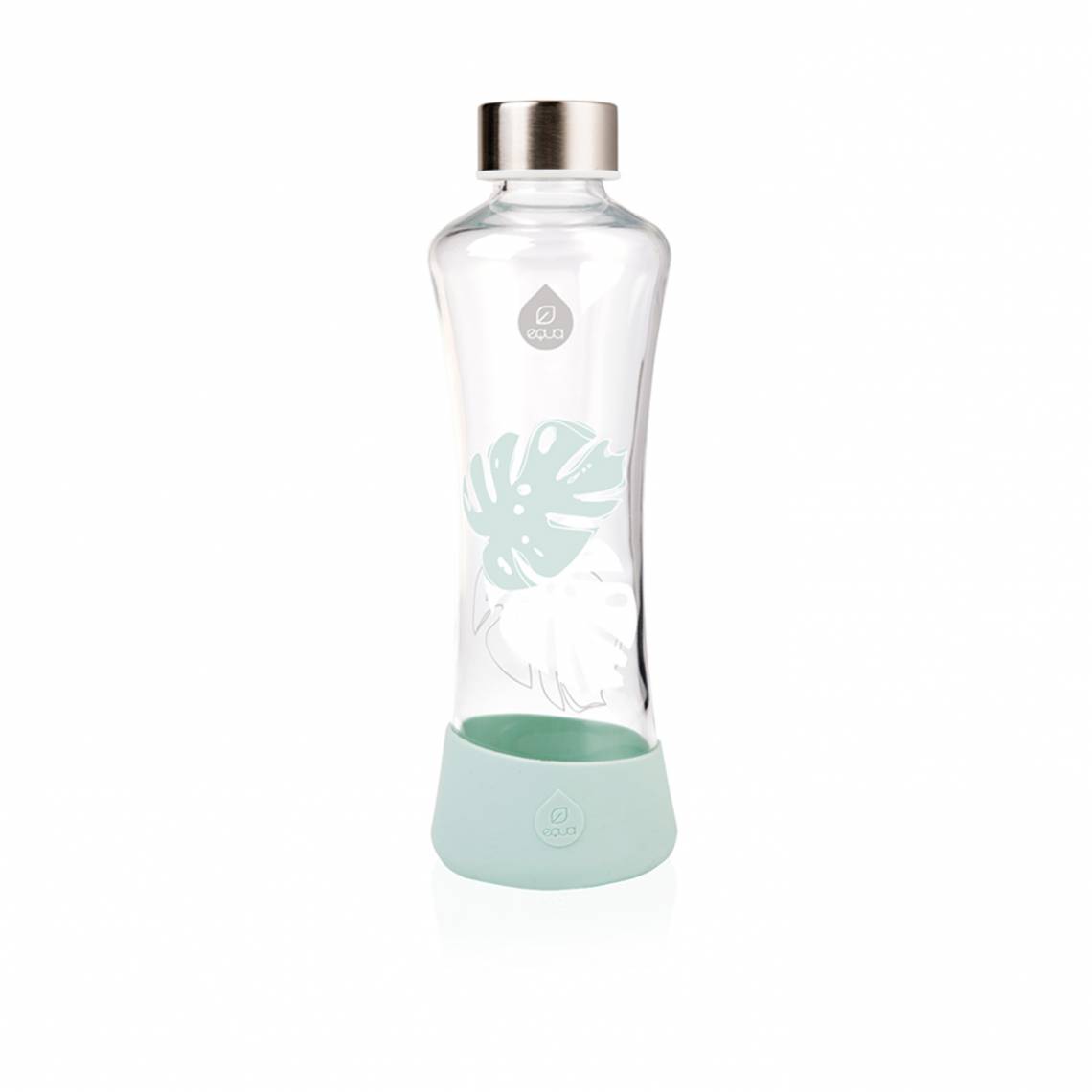 Trinkflasche von Equa  Kollektion Urban Jungle / Monstera