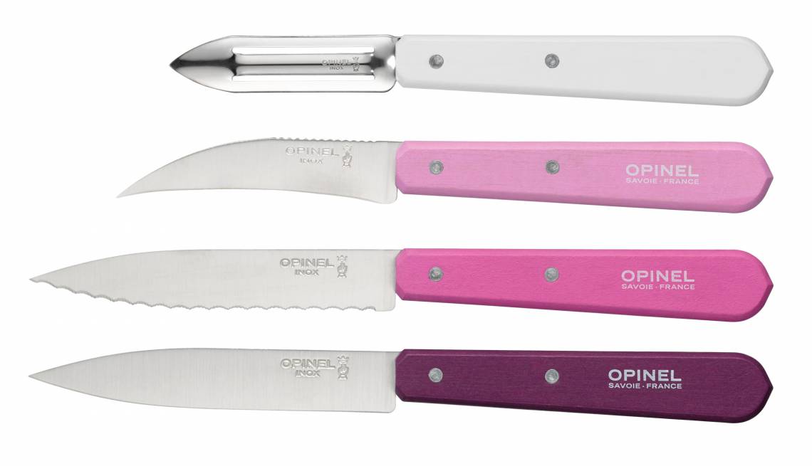 Küchenmesser weiß und pink - Primarosa