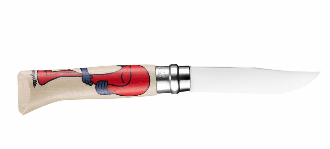 Opinel Edition „France!“ limitiertes Messer Nº 08 designed by Jeremyville