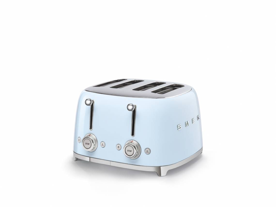 SMEG - 4-Schlitz-Toaster TSF03 - pastellblau