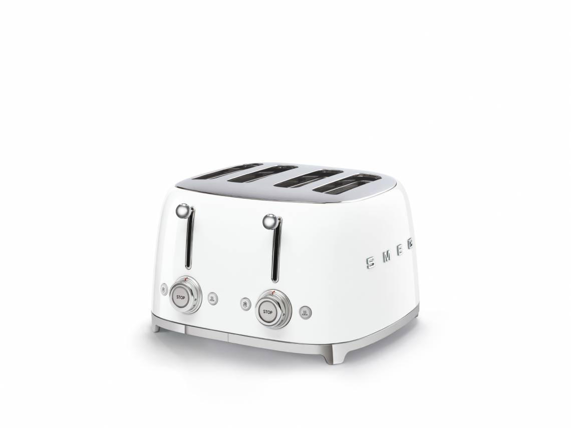 SMEG - 4-Schlitz-Toaster TSF03 - weiß
