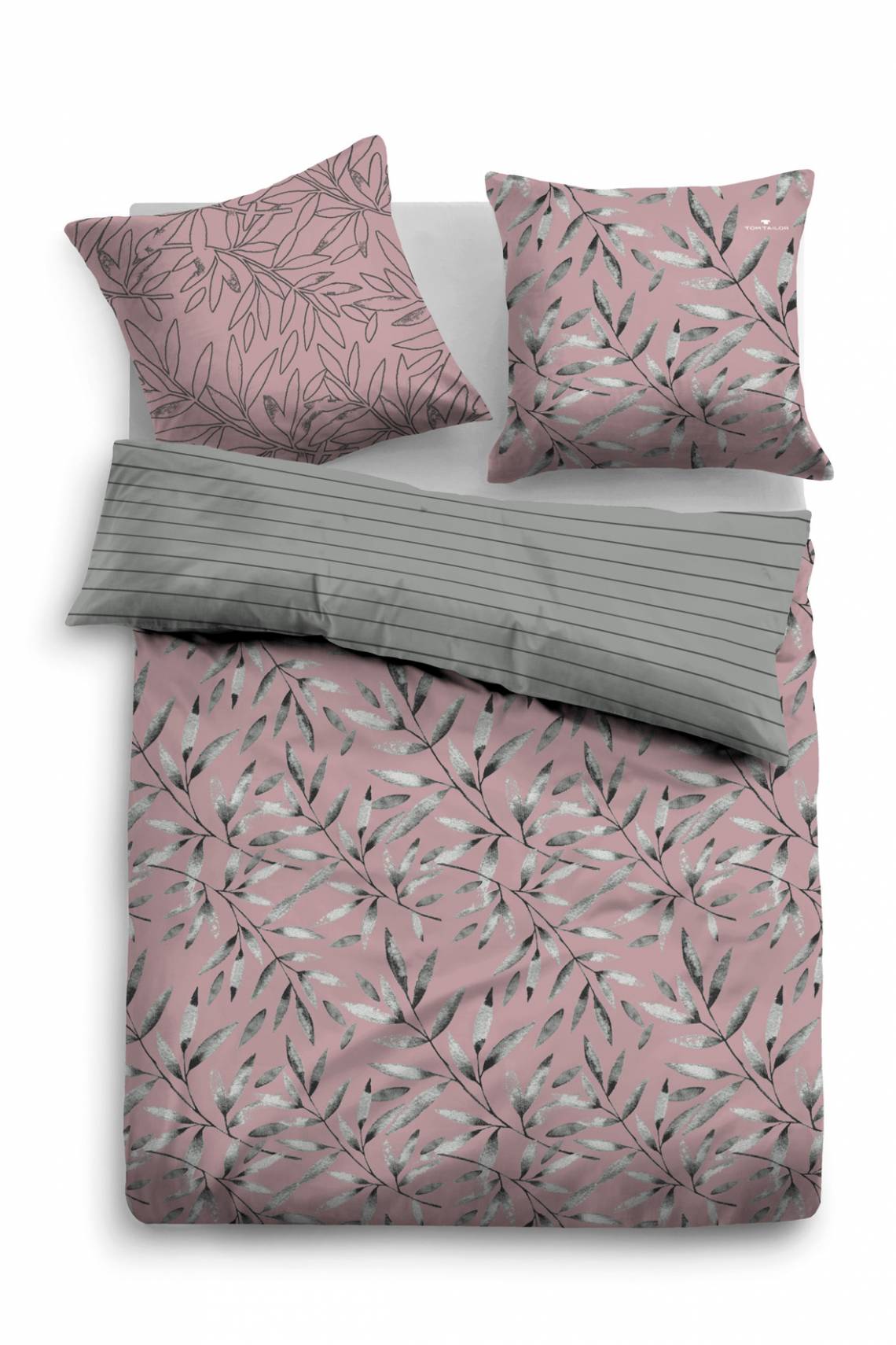 TOM TAILOR - Bedroom Floral - Linon Bed Linen mauve