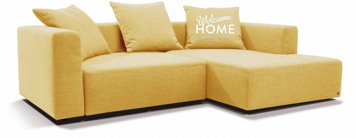 Tom Tailor Home Heaven Colors Sitzecke gelbes Sofa