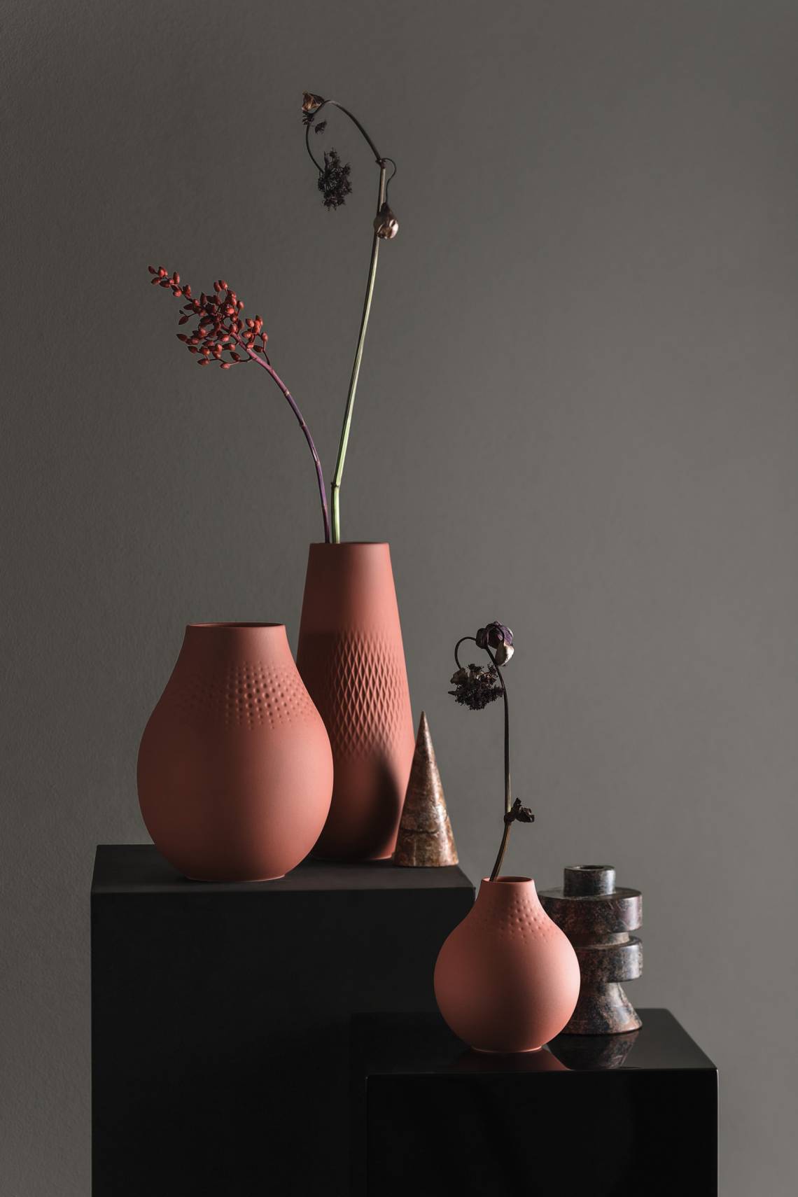 Villeroy & Boch: Manufacture Collier Vasen Arrangement