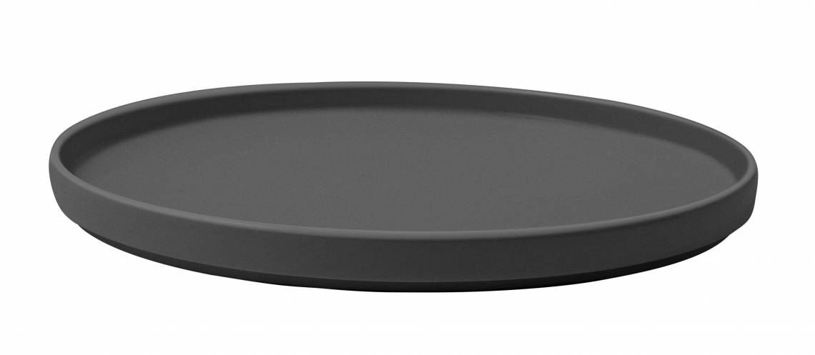 Villeroy & Boch: La Boule black: Teller 1016656007 / Seitenansicht