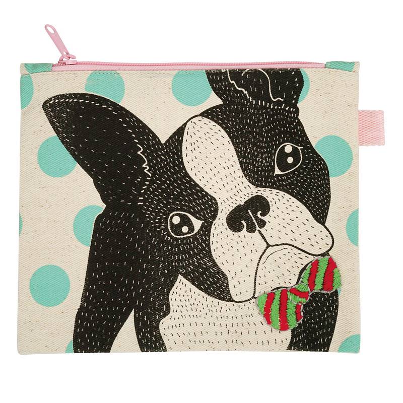 Mila: 'Dogs and Cats' / Täschchen Dog mint 30321