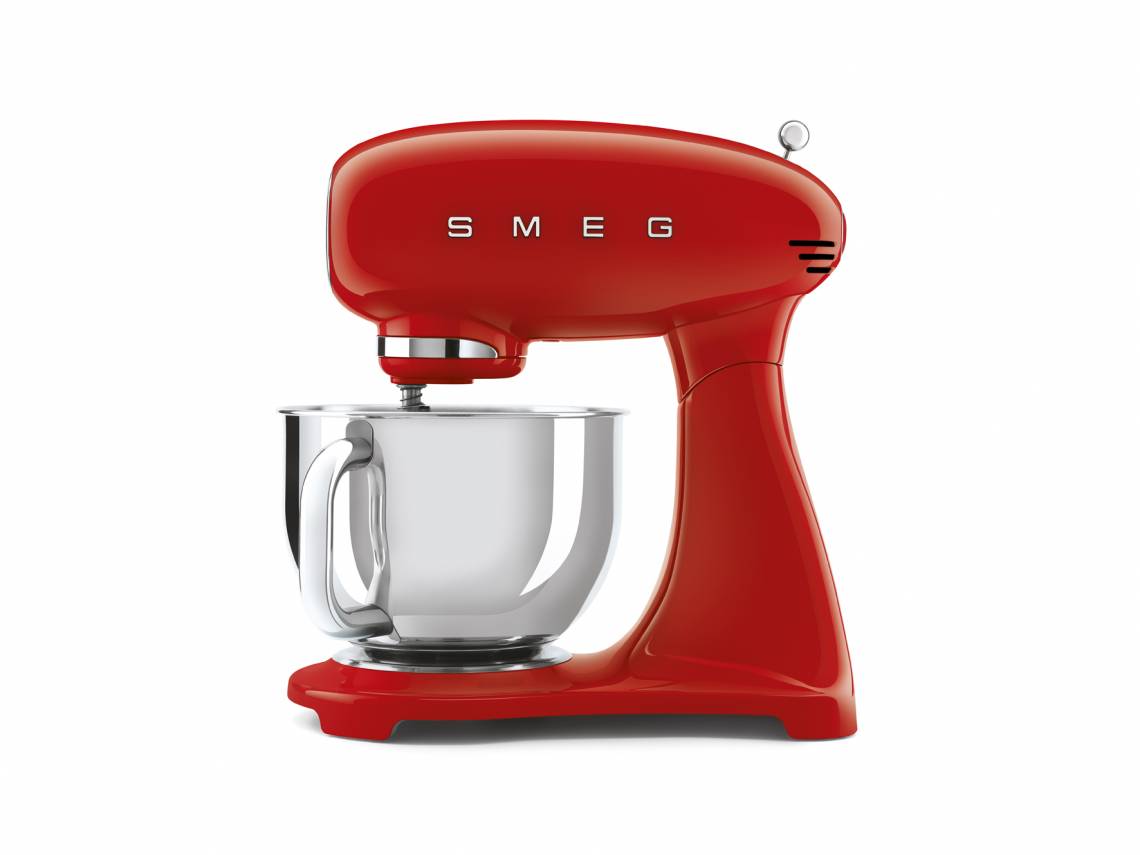 smeg Küchenmaschine, SMF 03, Full-Colour-Lackierung, rot