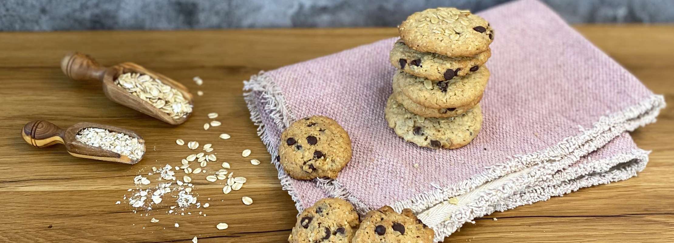 Dinkel-Hafer-Cookies - Mit Dinkelmehl und Haferflocken von der ...