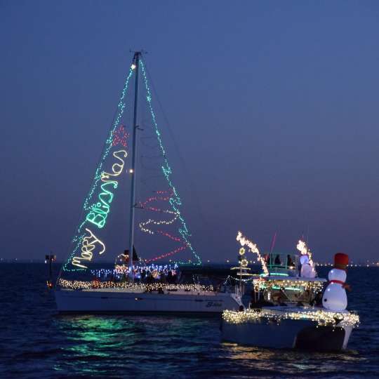 Bunte Bootsparaden in St.Pete/Clearwater