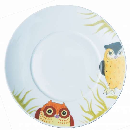 Schulz HOMEWEAR Eule gelb Teller
