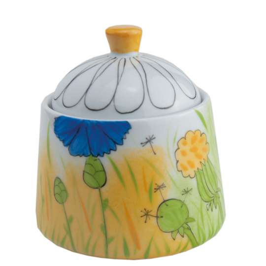 Schulz HOMEWEAR Alle Blumen Zuckerdose gerade Form