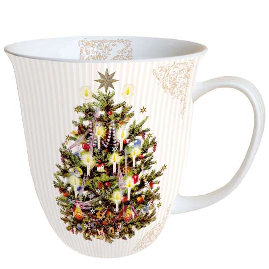 Weihnachtstasse mit Baum Motiv - Foto Ambiente Europe