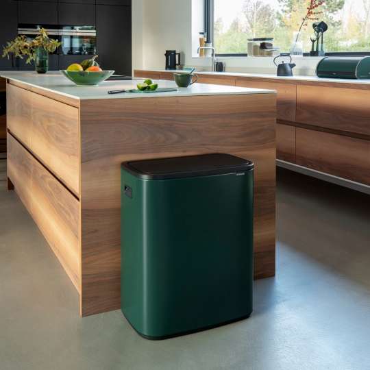 Abfalleimer BO-TOUCH in Pine Green von Brabantia